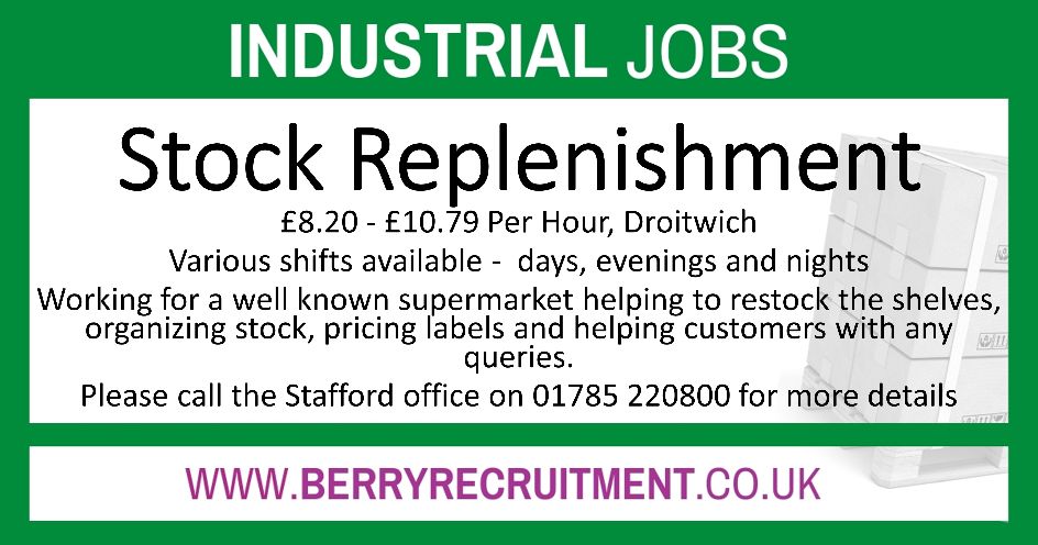 Stock Replenishment - Droitwich